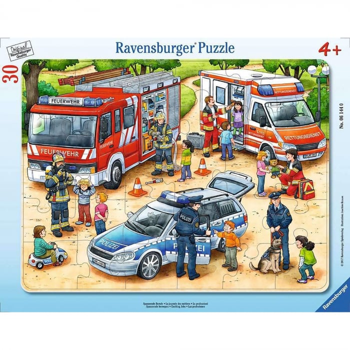 Ravensburger Puzzle Meserii 30 Piese Educativ