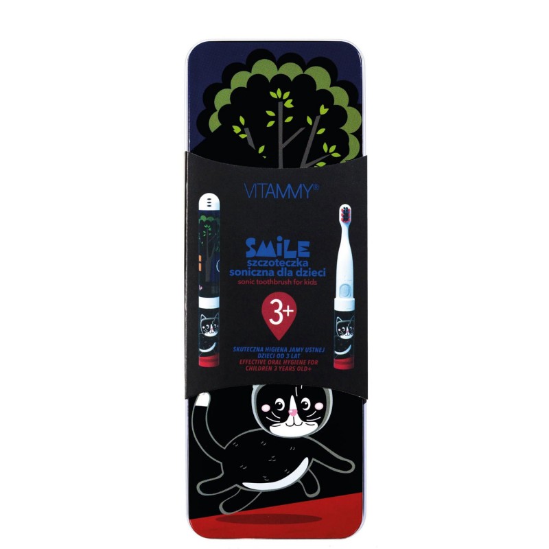 Periuță Electrică Vitammy Smile Pisoi Negru