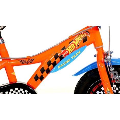Bicicleta Dino Bikes Hot Wheels 16 inch Copii - imagine 4