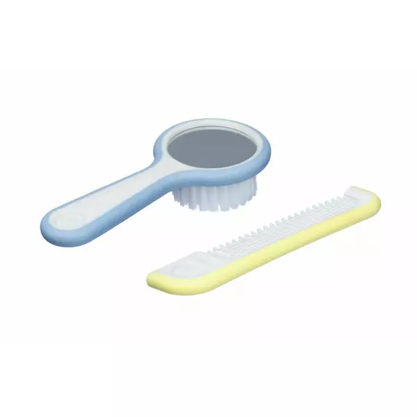 Set perie și pieptene Bebe Confort Paper Boats - imagine 2