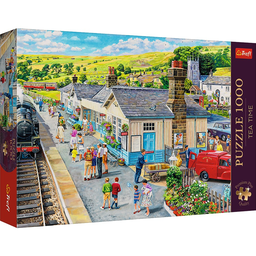 Puzzle Trefl 1000 Premium - Relaxare și Concentrare