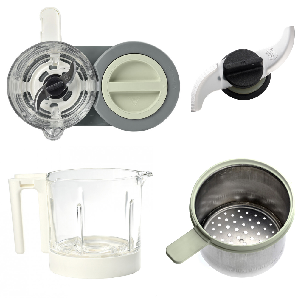 Robot Beaba Babycook Neo Mineral Grey | Gătit Sănătos - imagine 2