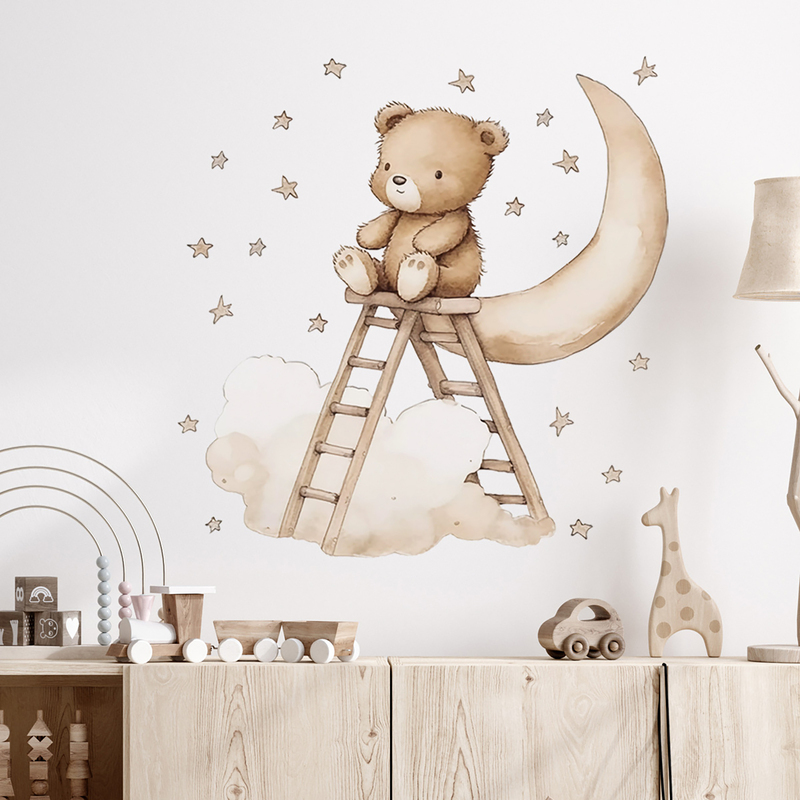 Sticker Ursulet Teddy SIPO - Decorațiune Camera Copil - imagine 4