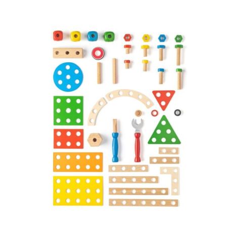 Woodyland Set Constructie Inginer 340 Piese - imagine 3