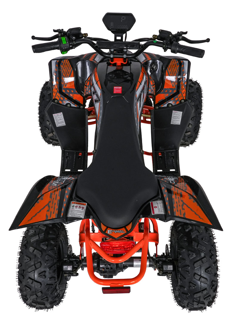 ATV Electric 48V 800W Desert Storm Portocaliu Autokids - imagine 9