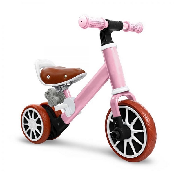 Bicicleta Ecotoys LC-V1307 Roz, 2-4 Ani - imagine 2