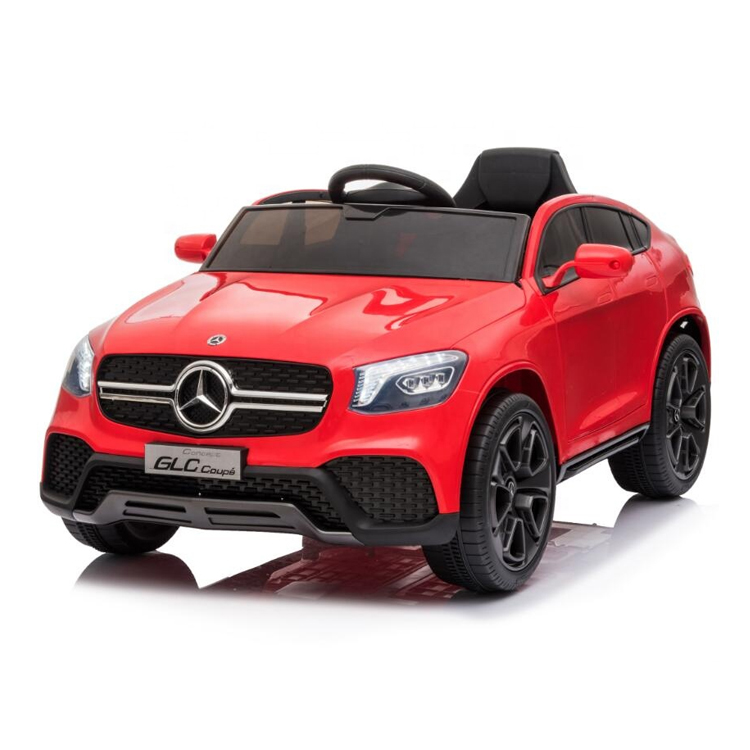 Mașinuță Mercedes-Benz GLC Coupe Roșie Electrică - imagine 9