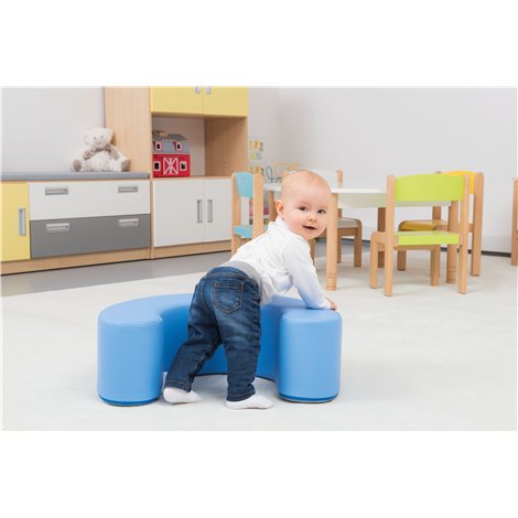 Spatar Croissant albastru Moje bambino - imagine 3
