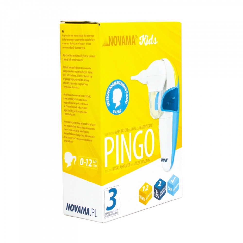 Aspirator Nazal Electric Novama Pingo 0-12 Ani - imagine 2
