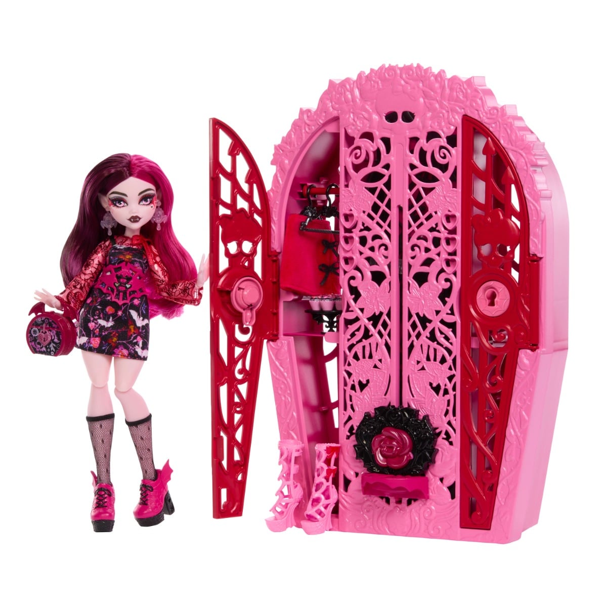 Papusa Draculaura Secret Garden, Monster High, HYT72