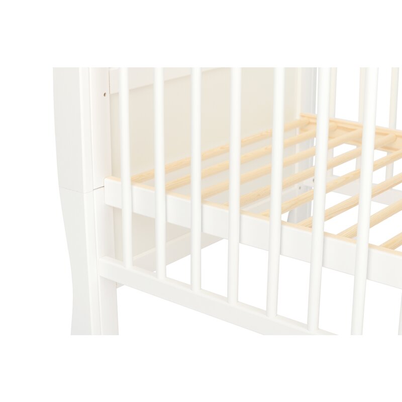 Patut Julia Qmini 120x60 Alb cu Sertar - imagine 7