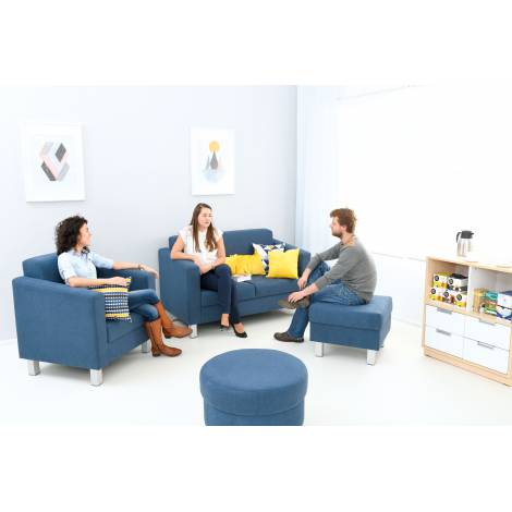 Canapea Moje Bambino Albastru Navy Confortabilă - imagine 8