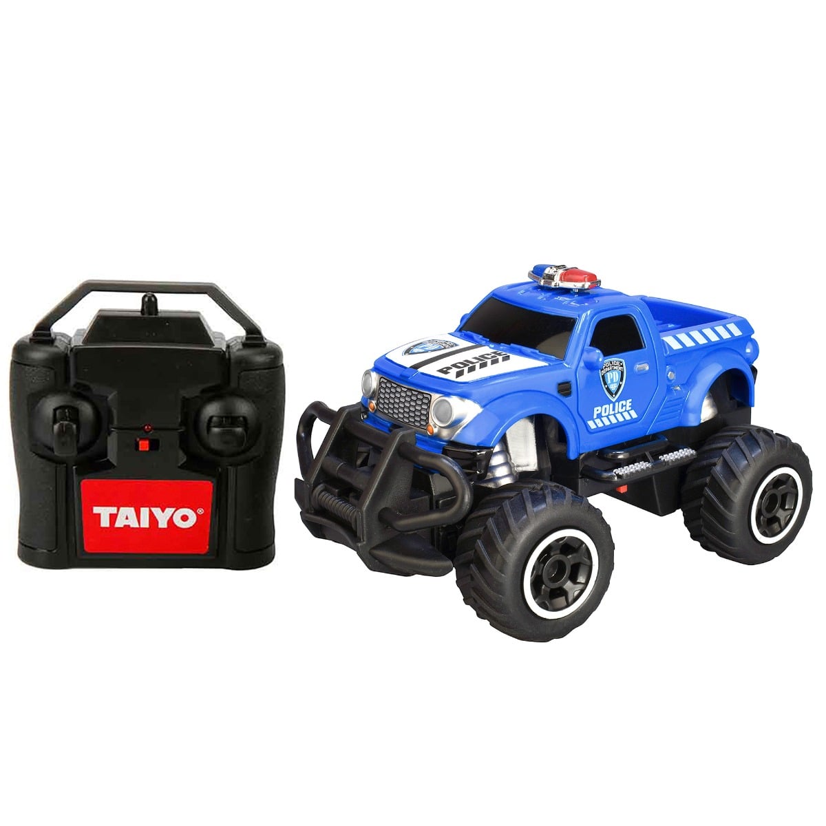 Taiyo Mini Truck Police 1:40 cu Telecomanda 2.4 GHz
