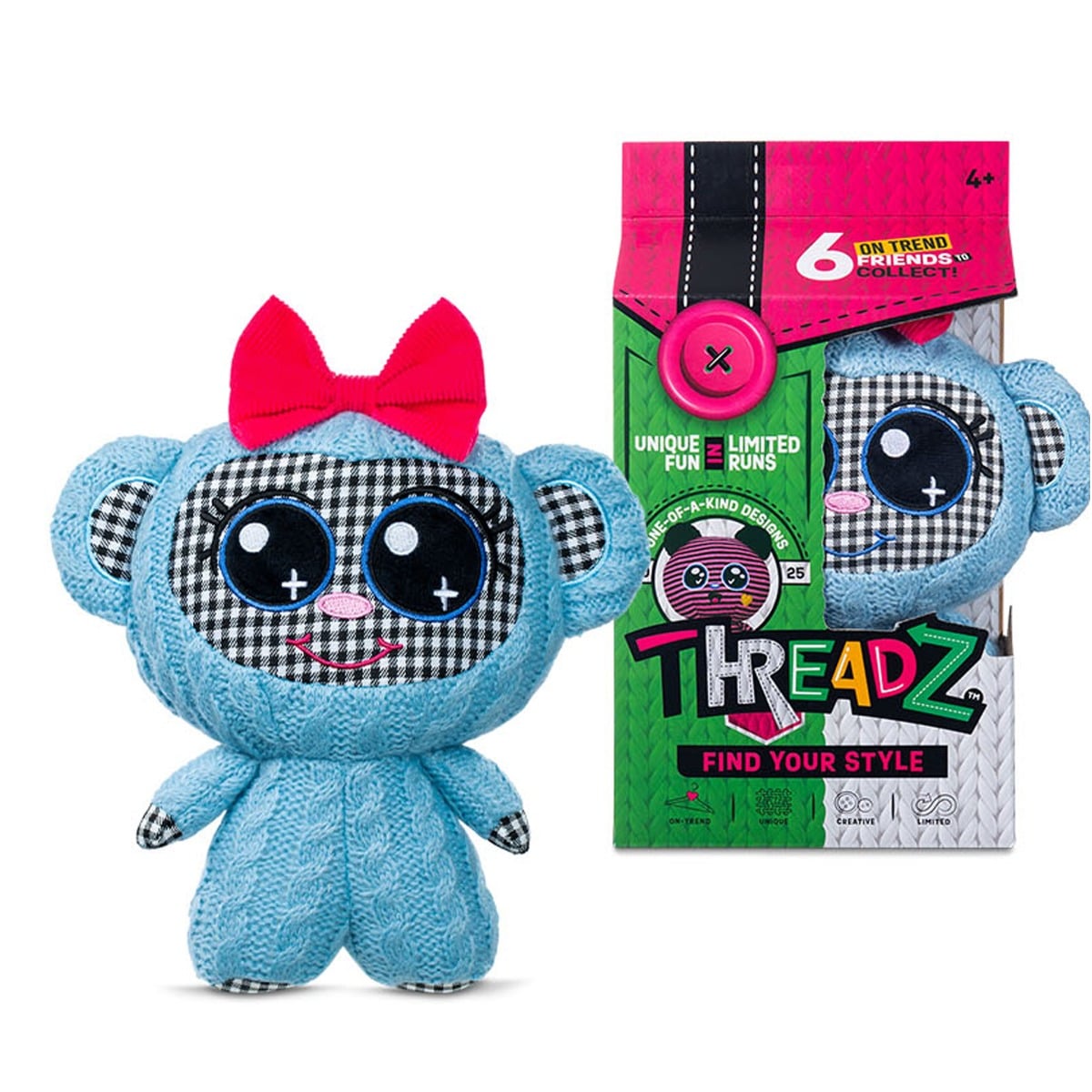 Jucarie Plus Threadz Monkey | Find Your Style