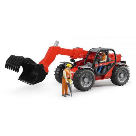 BRUDER Manitou MLT 633 - Incarcator Telescopic - imagine 6