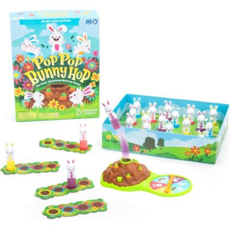 Pop Pop Bunny Hop - Joc Memorie Iepurași Educational Insights
