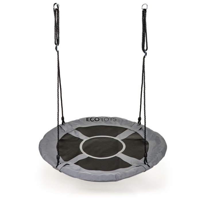 Leagan cuib Ecotoys MIR6001 gri 100cm - imagine 3