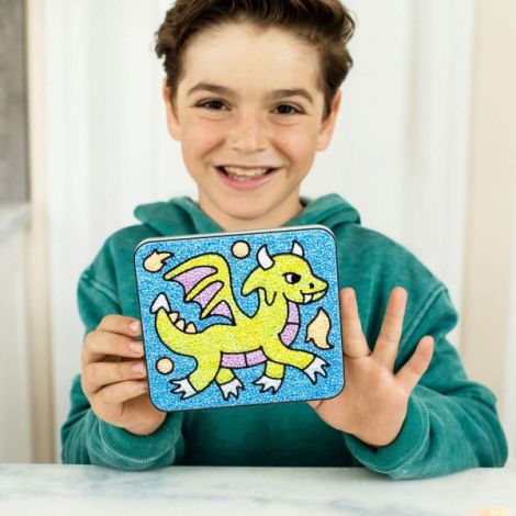 Set Coloram cu Spuma Modelatoare Dragon Educational Insights - imagine 2