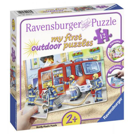 Puzzle Plastic Pompieri 100 piese Ravensburger
