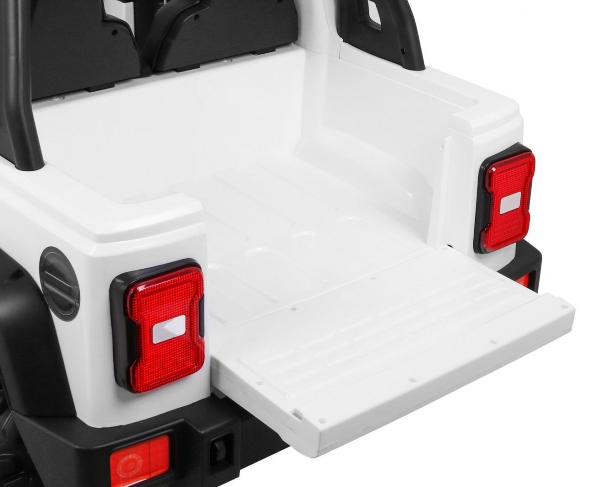 Masinuta Electrica 4x4 2 Locuri Alb | Autokids.ro - imagine 11