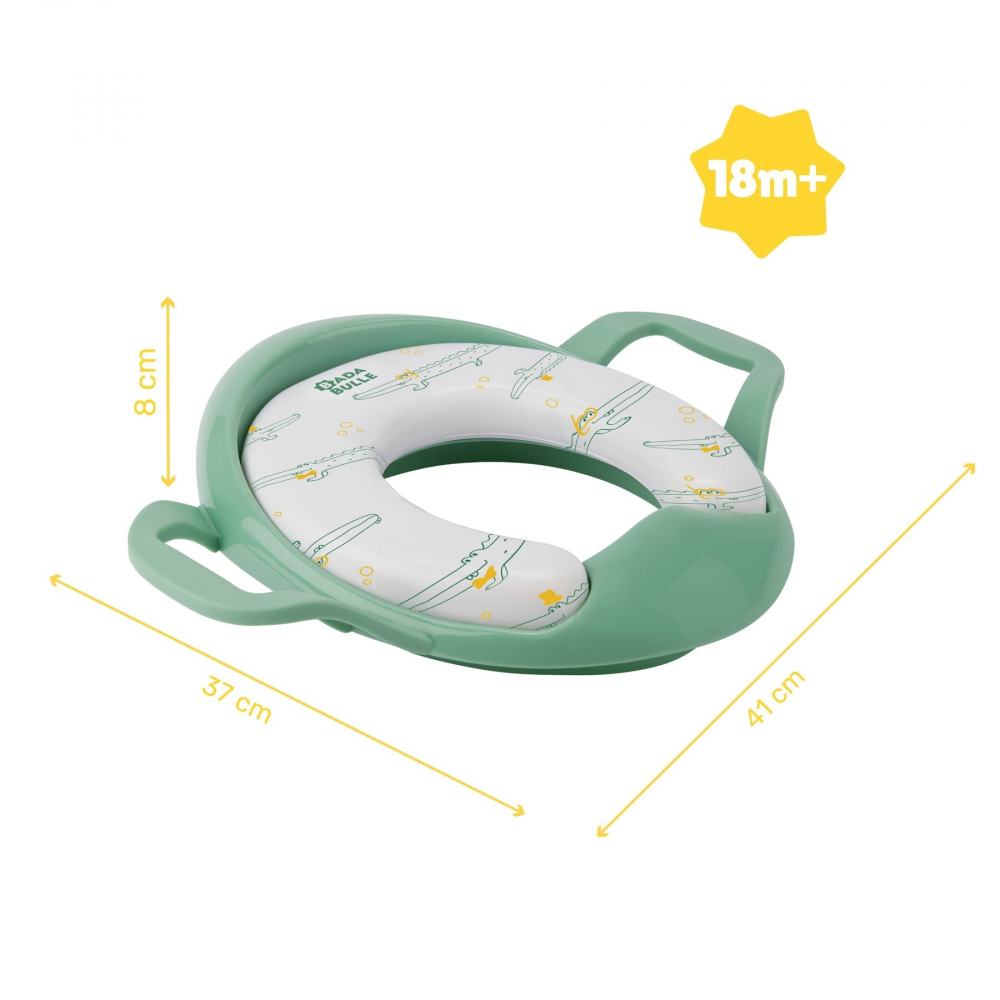 Reductor WC Badabulle Verde cu Manere - imagine 2