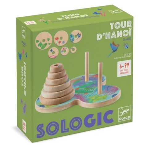 Joc Logica Turnul Hanoi Djeco | Dezvoltă Gândirea