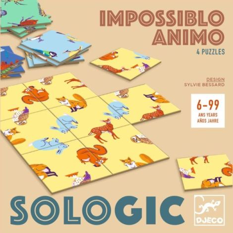 Joc Logică Impossiblo Animo Djeco - Dezvoltă Răbdarea - imagine 3