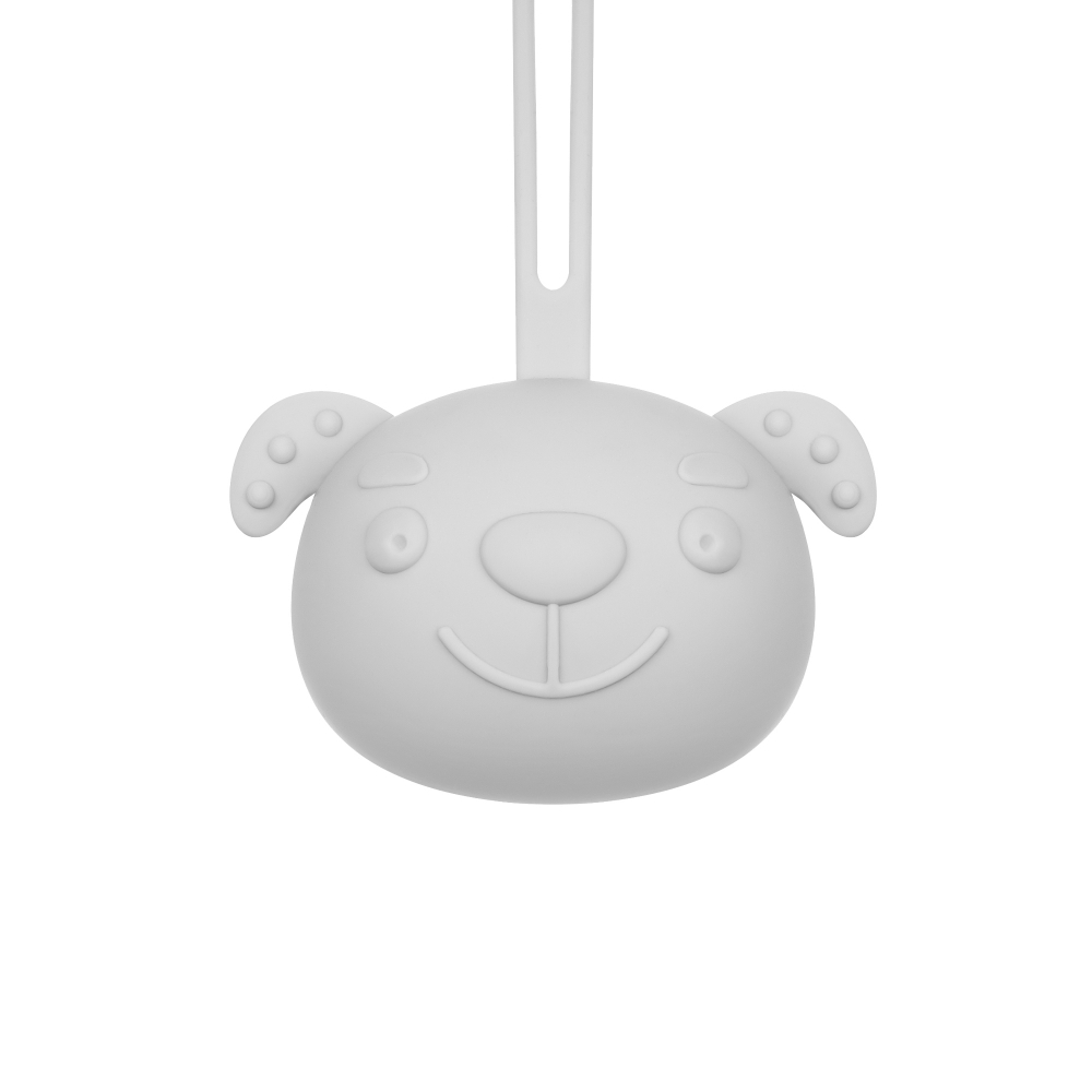 Akuku Cutie Suzetă Catelus cu Agățătoare BPA-Free - imagine 6