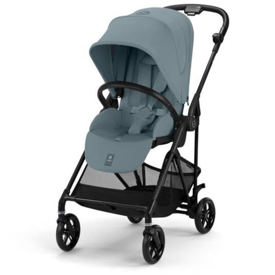 Carucior Cybex Melio Carbon Stormy Blue Ultra Ușor