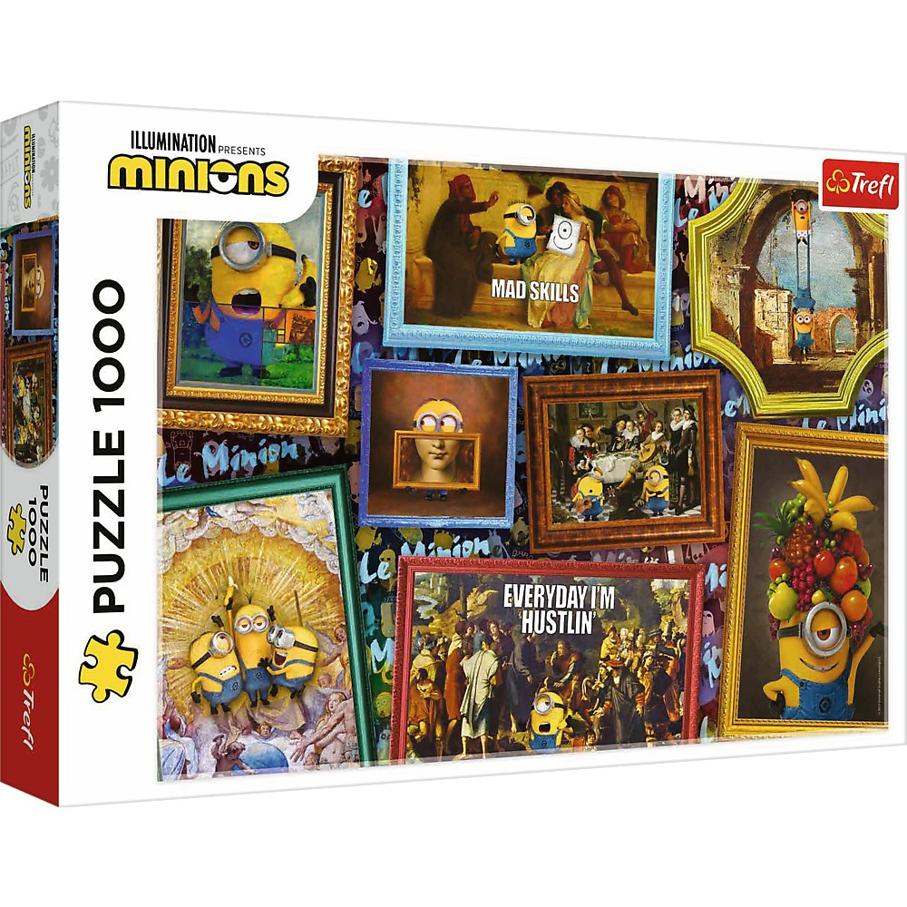 Puzzle Trefl 1000 Minionii - Dezvoltare și Distracție