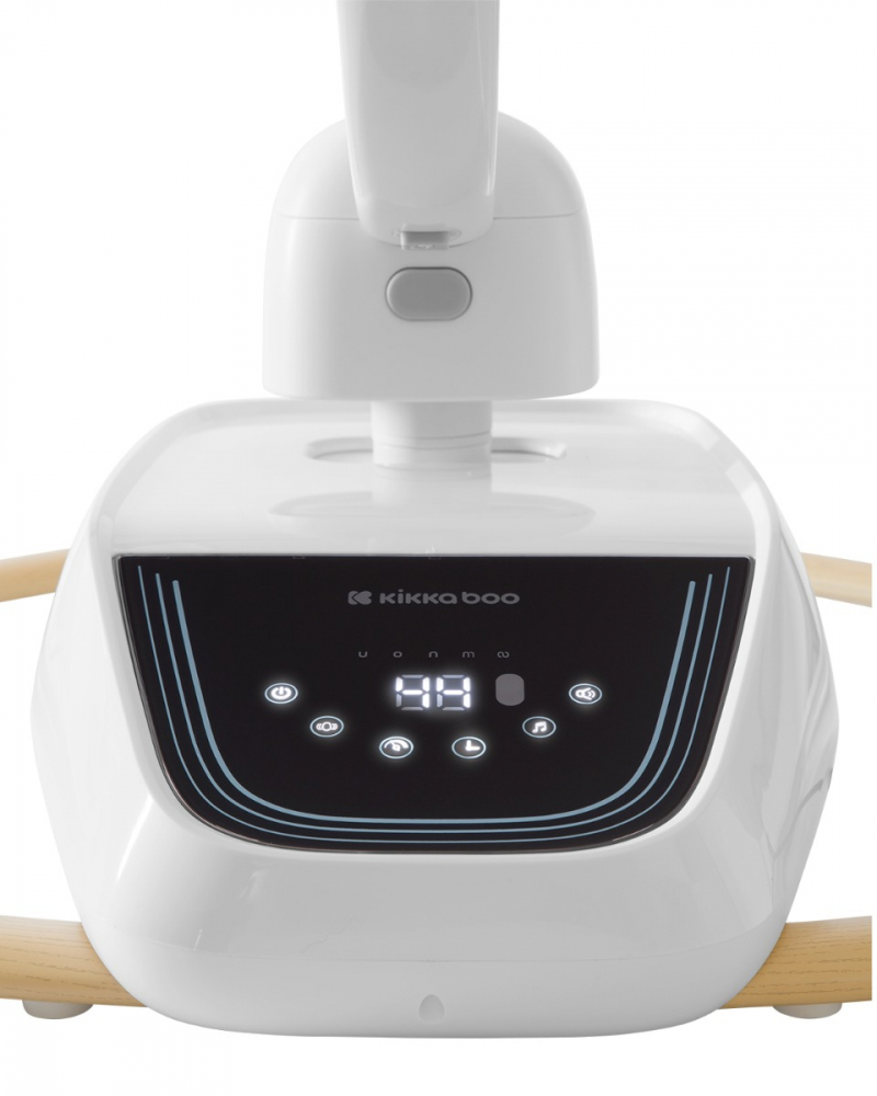 Leagan Electric KikkaBoo BeeMoove Grey cu Telecomanda - imagine 8
