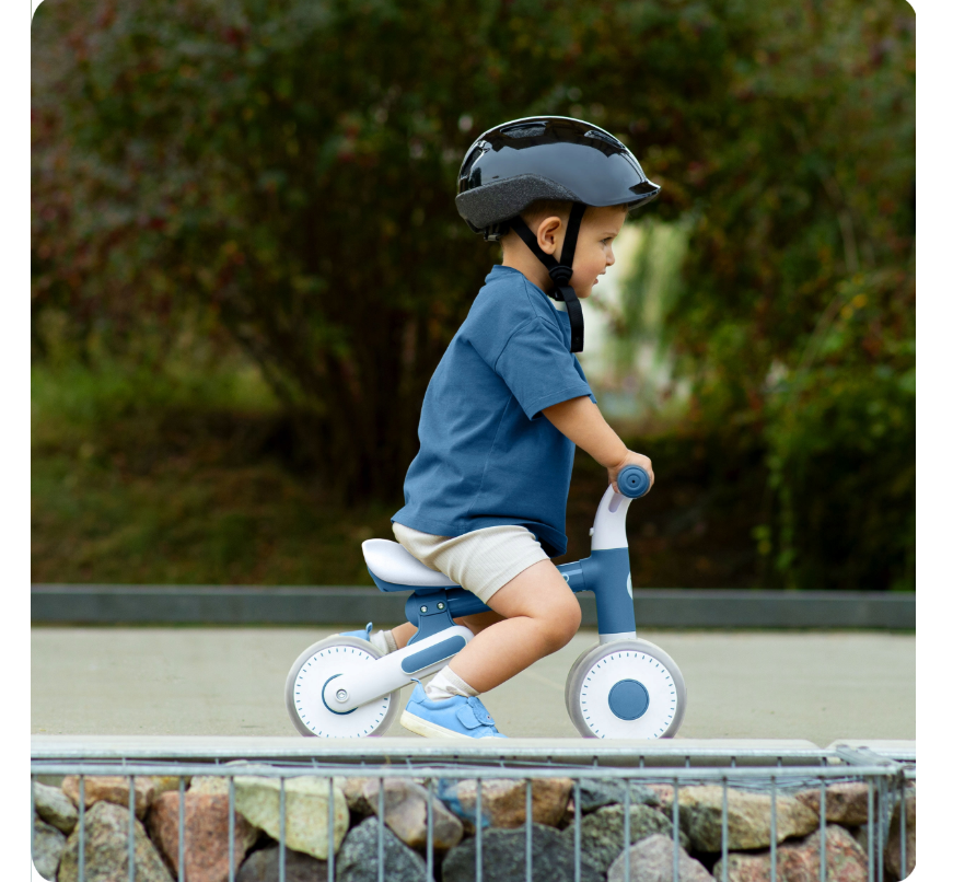 Bicicletă Echilibru Nukido Albastru | Pentru Dezvoltare - imagine 2