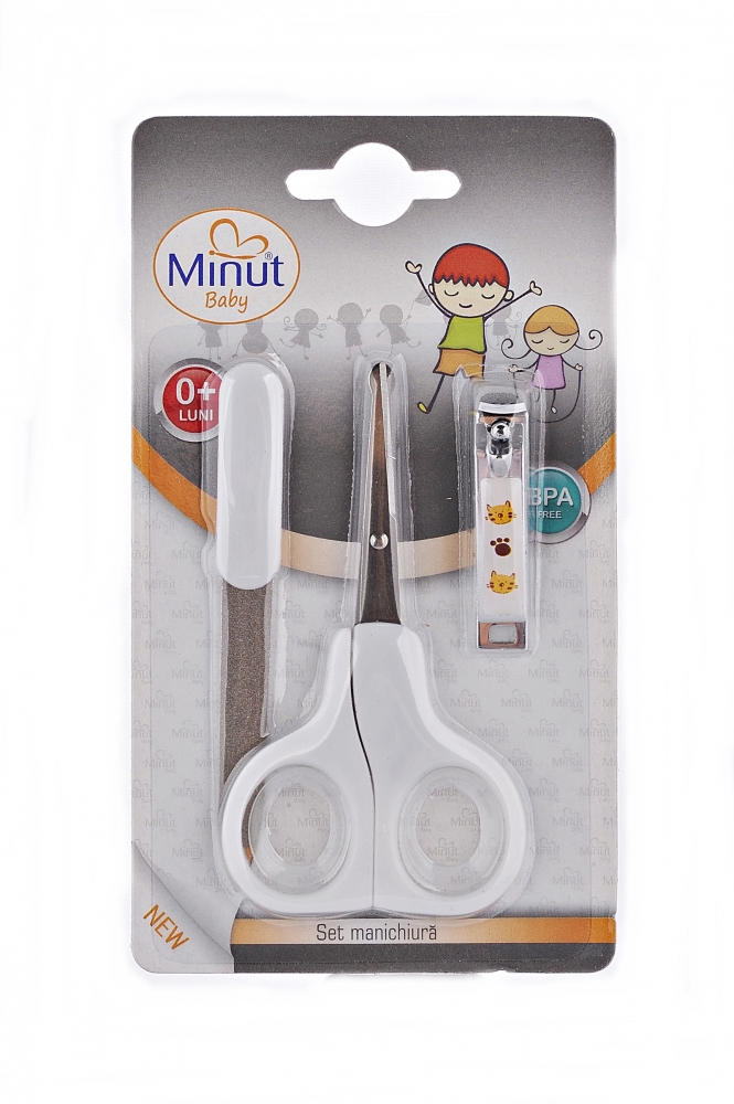 Set Manichiura Minut Baby 3 Piese Sigur