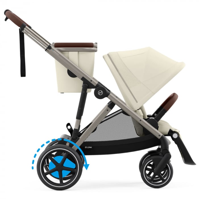 Carucior Cybex e-Gazelle S Beige cu Asistenta Electrica