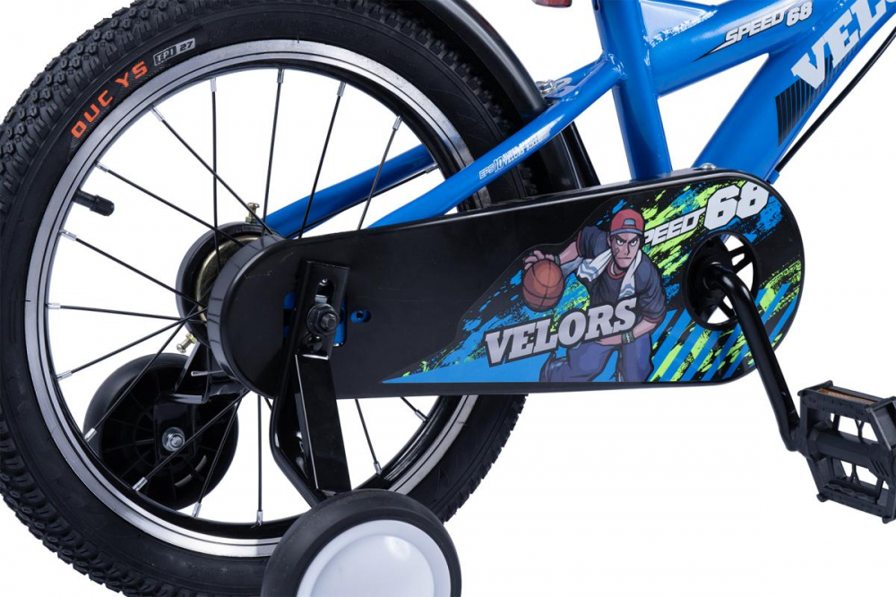 Velors V1601A Bicicleta Copii 16 inch Albastru - imagine 5