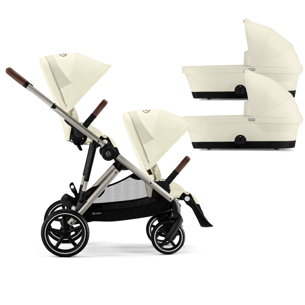 Carucior Gemeni Cybex Gazelle S, 3-in-1, Beige