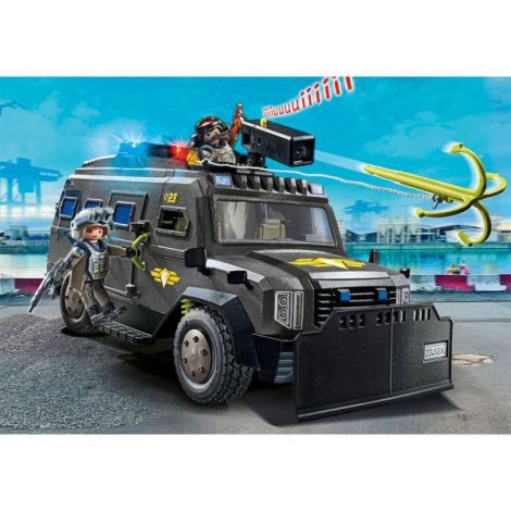 Playmobil Vehicul Echipa SWAT - Acțiune la Cote Maxime - imagine 3
