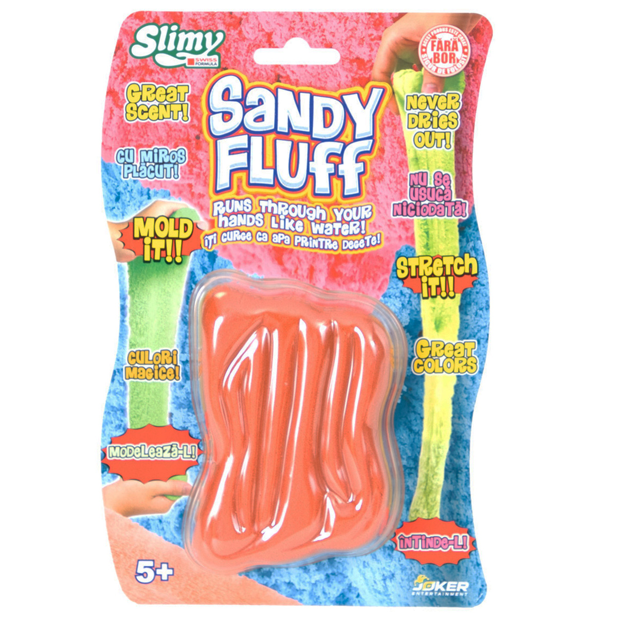 Slime Slimy Sandy Fluff Parfumat - Nu se Usucă
