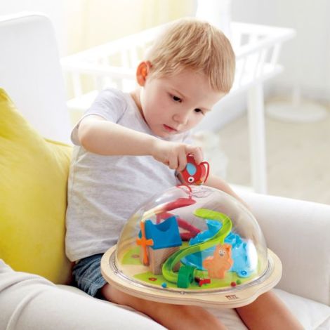 Hape Labirint Magnetic 3D - Jucarie Educativa - imagine 2