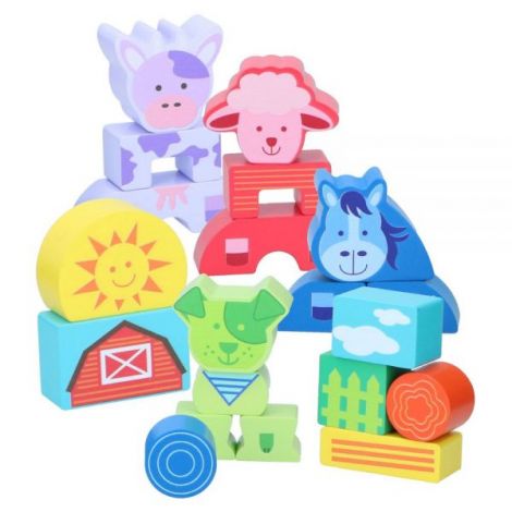 Set Marionette Animale Lemn 20 Piese - Dezvoltare