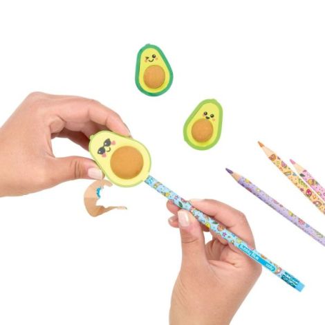 Set Avocado Love Ooly | Ascutitoare si Radiere Haioase - imagine 4
