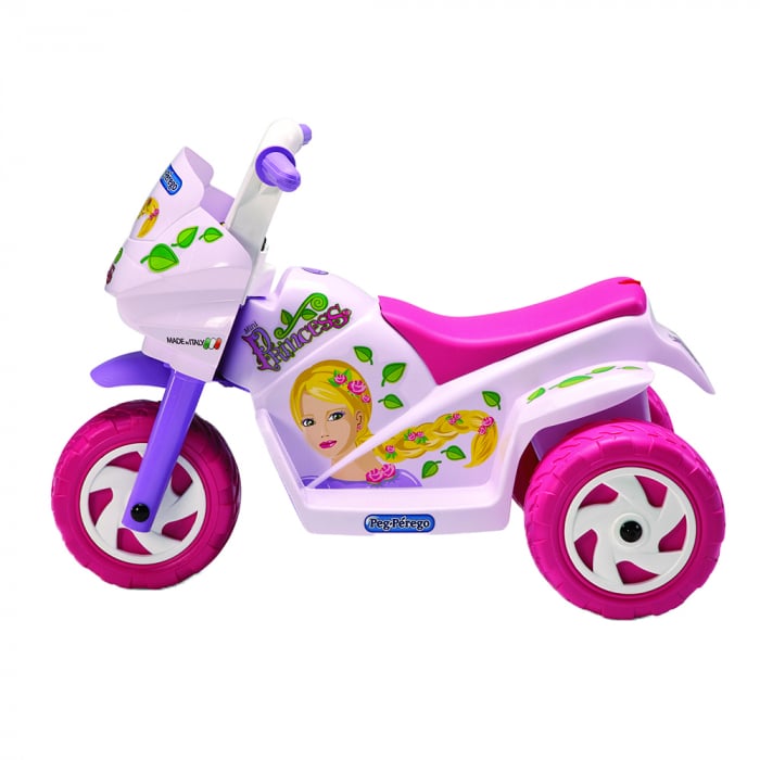 Mini Princess Peg Perego - Masina Electrica 3 Roti