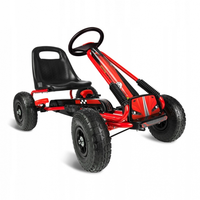 Kart Ricokids RK594 Roșu cu Pedale - imagine 8