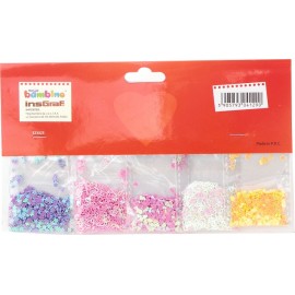 Mini Confetti Inimioare Moje Bambino | Decor Festiv - imagine 2