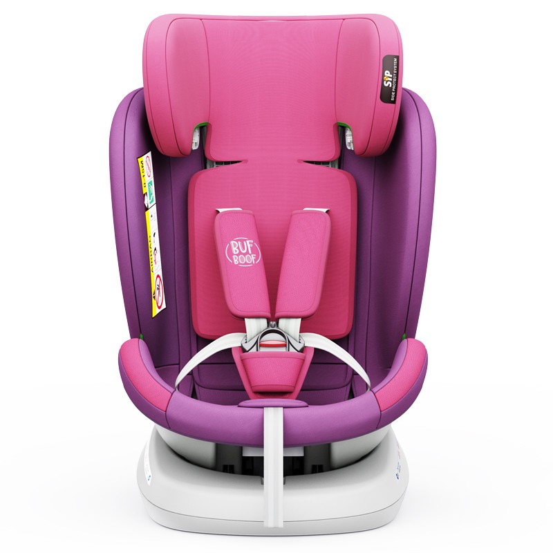 Scaun Auto Buf Boof Tweety 360° Isofix, Unicorn Pink - imagine 8