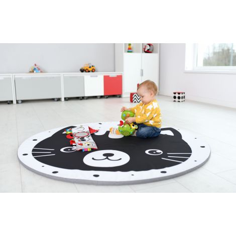 Saltea Joaca 140 cm Pisica Neagra Moje Bambino - imagine 5