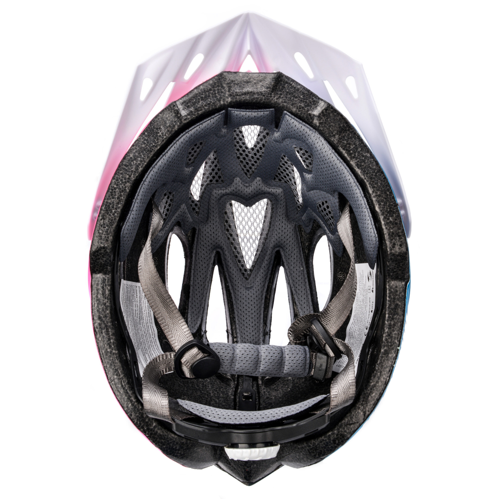 Casca Marven S, Protectie Confortabila, Pink/White/Blue - imagine 4