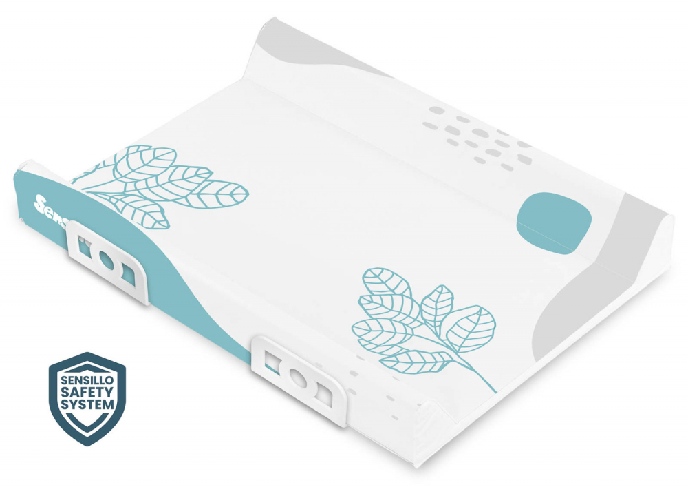 Sensillo Saltea infasat Boho Blue, anti-rasturnare - imagine 2
