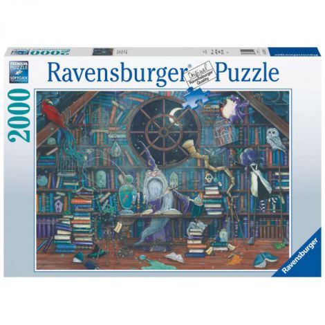 Puzzle Birou Cărți 2000 Piese Ravensburger