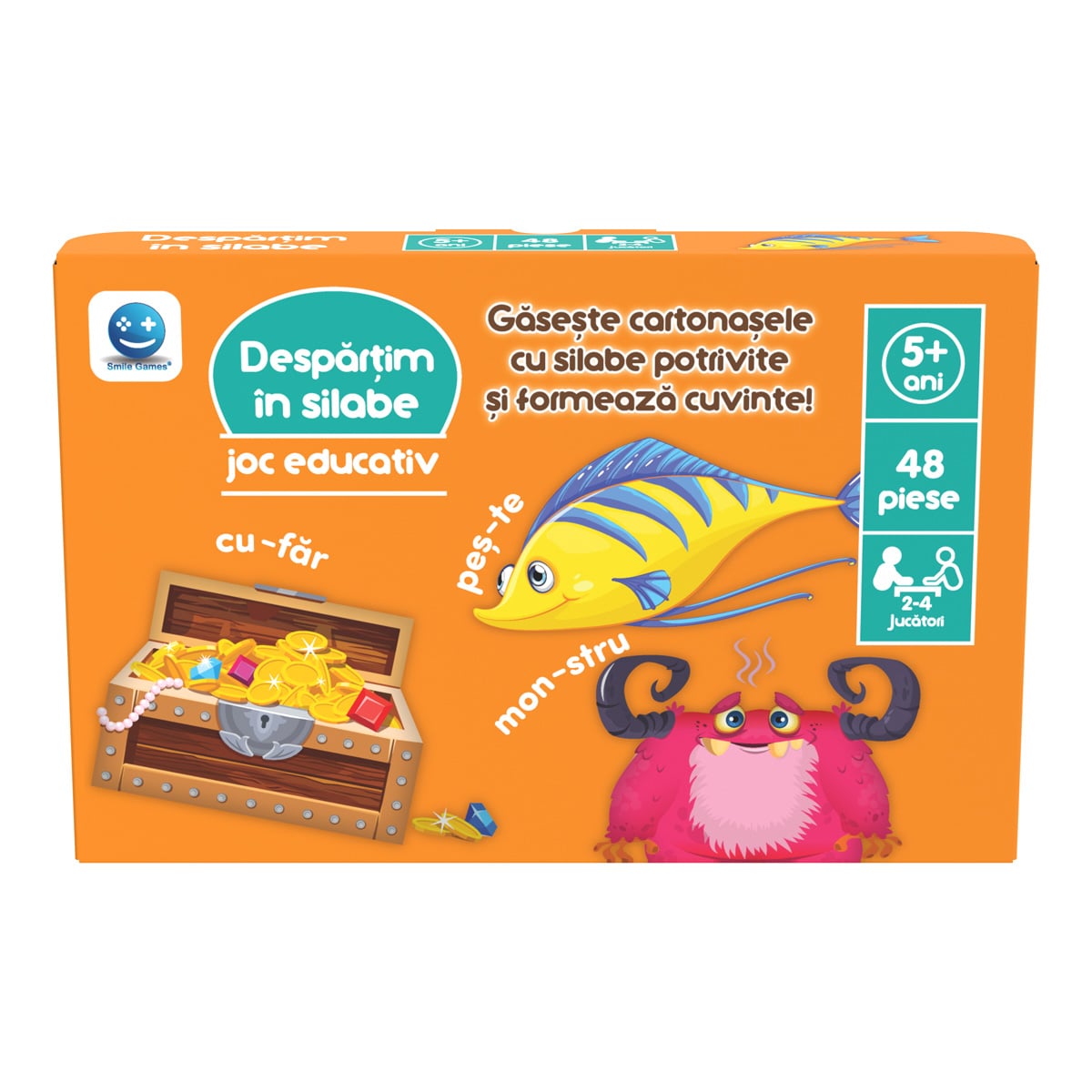 Joc Educativ Smile Games: Despartim in Silabe